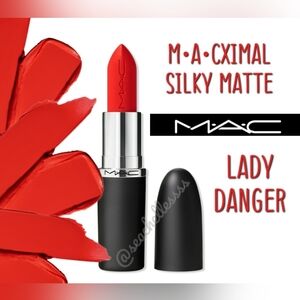 Macximal Silky Matte Lipstick Lady Danger Brand New in Box Authentic